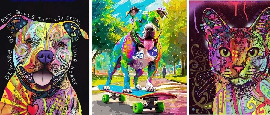 Dean Russo 小心比特犬等插画
